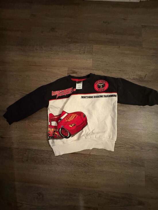 Disney Pixar Other - Disney Pixar Cars Lightning McQueen Piston Cup Sweatshirt Size 3T